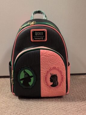 Loungefly Wicked Glinda And Elphaba Mini Backpack Amazon Exclusive NWT